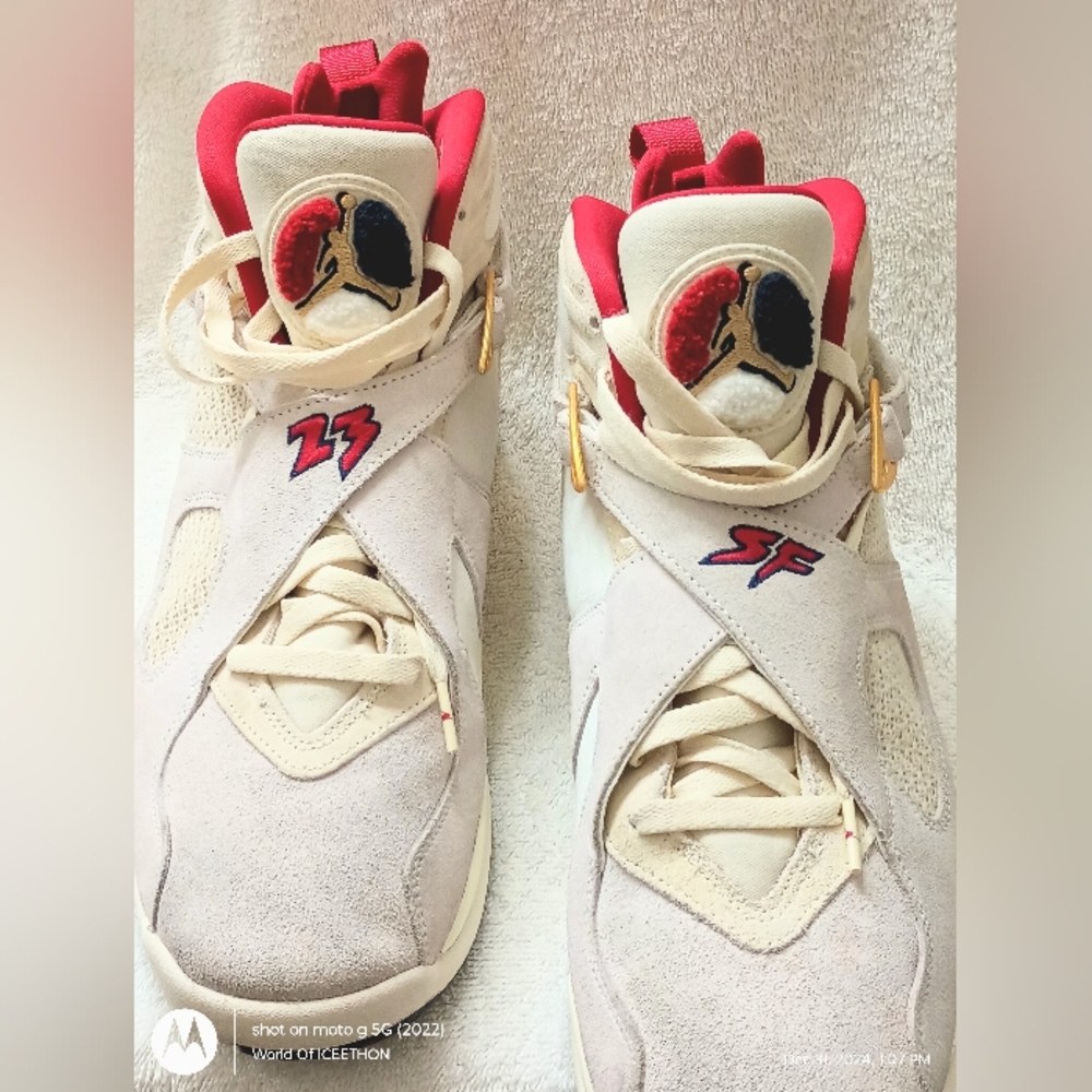 Air Jordan 8 Retro SP xβ Solefly 'Mi Casa Es Su Casa' - Men's Size 11 FJ2850-107